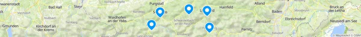 Map view for Pharmacies emergency services nearby Annaberg (Lilienfeld, Niederösterreich)